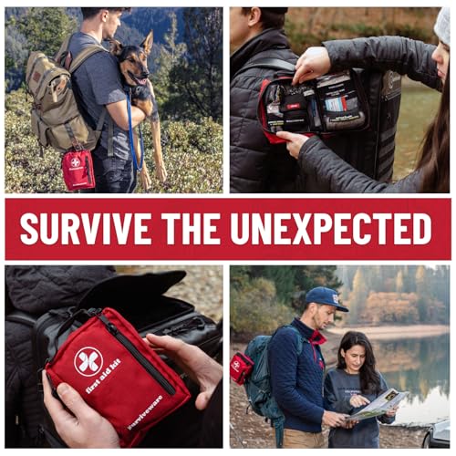Surviveware Comprehensive Premium Survival First Aid Kit - style: Travel