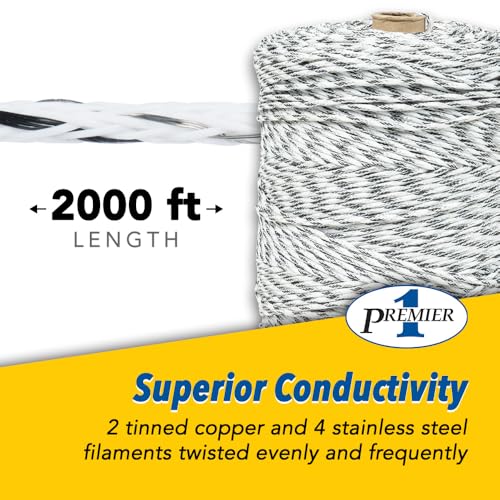 Premier 1 IntelliBraid® Twine PE 3.0 – 3mm, 2000 ft - size: 2000' Roll