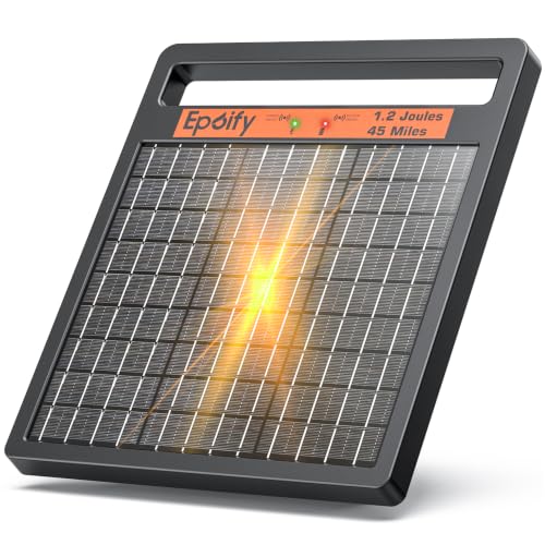 Solar Electric Fence Charger LD02, 1.2J with Short Circuit Alarm