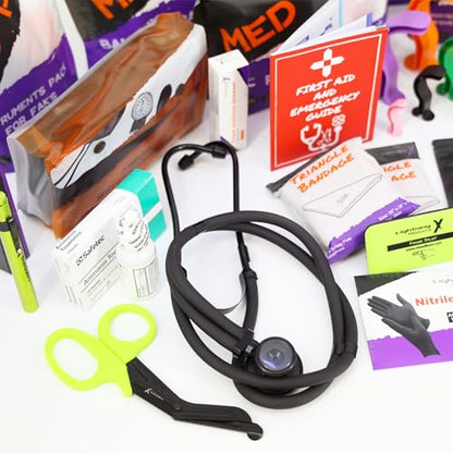 Lightning X Standard First Aid Responder EMT Medical Stocked Trauma Fill Kit LXSMK-B