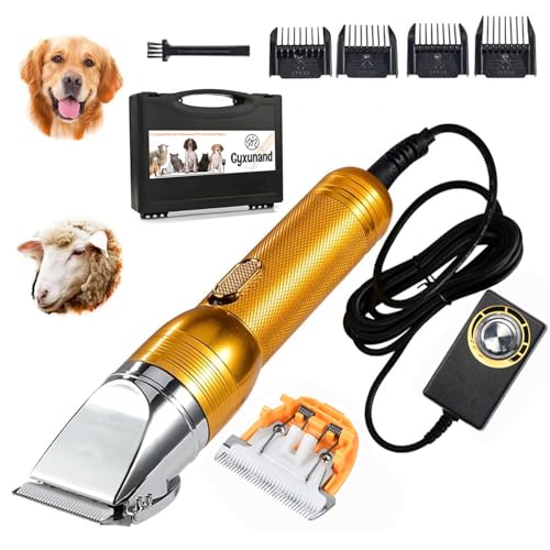 Powerful Dog Grooming Clippers, Sheep Horse Shears for Thick Hair