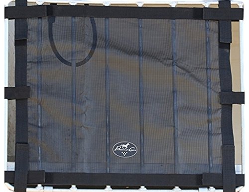 PROFESSIONAL'S CHOICE Trailer Bar Window Screen Bla, Color: Black, Size: 26" X 22.5" (HA-601)