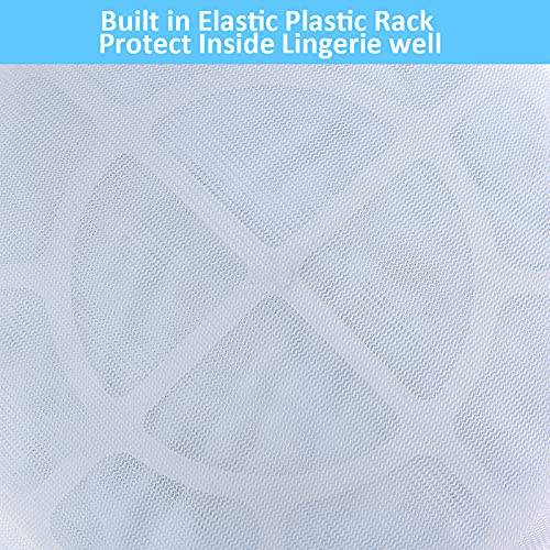 GOGOODA Mesh Laundry Bags for Delicates Durable Protective Wash Bags - size: 4 Bra Bags(6.5*8in)
