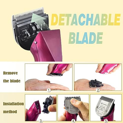 Dog 5-in-1 Adjustable Fine Blade Compatible with Wahl Arco,Bravura Clipper