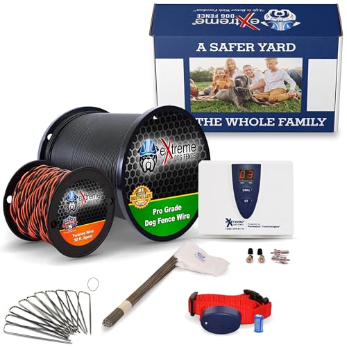 Underground Electric Dog Fence Kit, 1-Dog, 2500 ft - size: 2500 ft