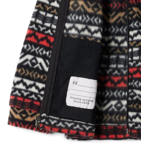 Columbia Kids Zing Iii Fleece - color: Black Madras, size: Medium