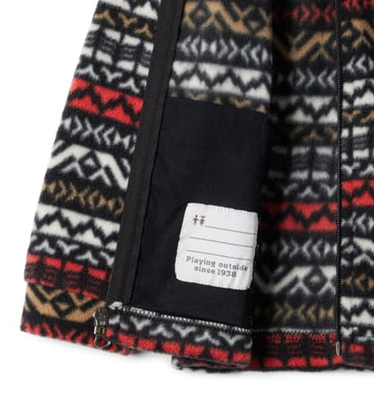 Columbia Kids Zing Iii Fleece - color: Black Madras, size: Large