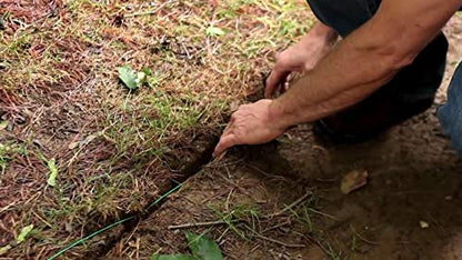 14 Gauge Electric Dog Fence Wire, 1500 ft, Underground Boundary Wire - size: 1500 Feet (2 Acres)