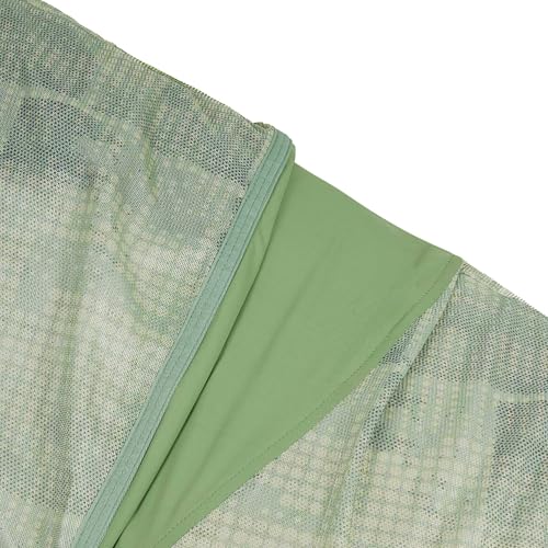 Horze Defense Combo Neck Fly Sheet - New Extremes Dot - 75 in - color: New Extremes Dot, size: 75 in