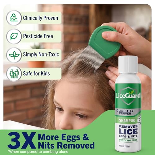 LiceGuard No-Nit Kit, Lice Treatment for Kids & Adults