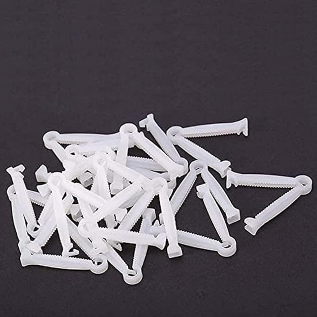 20Pcs White Umbilical Clamps Disposable Umbilical Cord Clamps Puppy Small Animal Birth Puppy Clamp Tool Pet Supplies