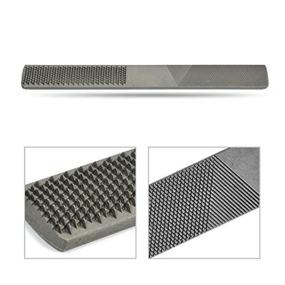 4 Way Wood Rasp File Carbon Hand File and Round Rasp Half Round Flat & Needle Files