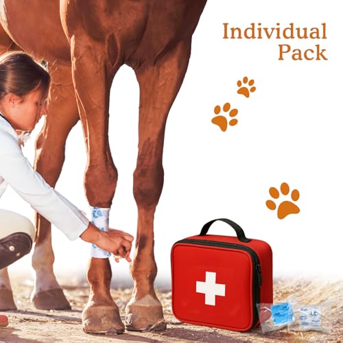 Self Adhesive Bandage Wrap, Medical Vet Tape in First Aid Kit - color: Dusk Mirage, size: 6 Count (Pack of 1)