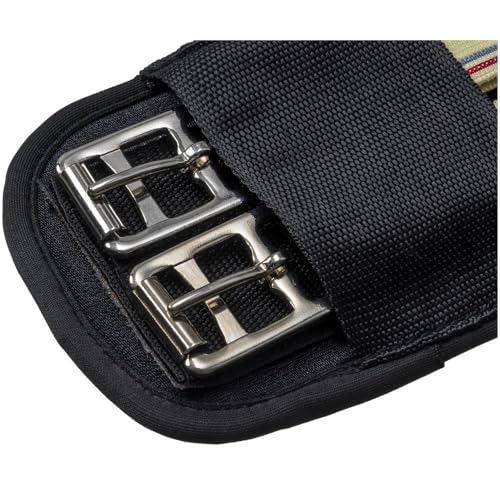 Tough 1 Air Flow Nyloprene English Girth 46 Black - color: Black, size: 46