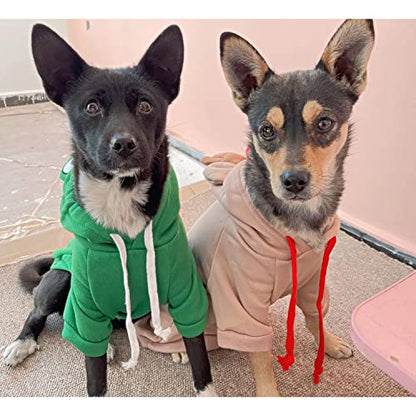 Dog Hoodie Basic Sweater Coat Cute - Frog Shape Warm Jacket Pet Cold Weather Clothes Outfit Outerwear for Cats Puppy Small Medium Dogs - color: Green Frog, size: X-Small