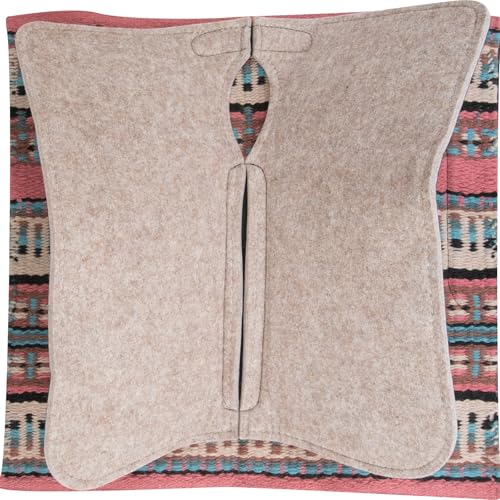 Classic Equine ESP Contour Blanket Top Pad, 3/4-inch, Tabasco-Black, 32 x 34