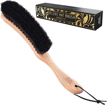 Hat Brush Clothes Brush for Suits Lint Brush Felt Cowboy Hat Cleaner Suit Brush Laundress Lint Roller Wool Cashmere Velvet Furniture Pet Hair Cleaning Kit 100% Horsehair Bristle - 10 Pack - size: 10 Pack