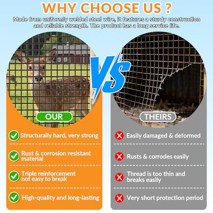Welded Wire Fence, 24 Inch x 100 Foot Black PVC Coated Wire Mesh, 2 Inch x 3 Inch 16GA Garden Border Fencing Roll Vinyl Coating Metal Wire Mesh for Yard Vegetable Plant Protection Poultry Netting - size: 24X100ft