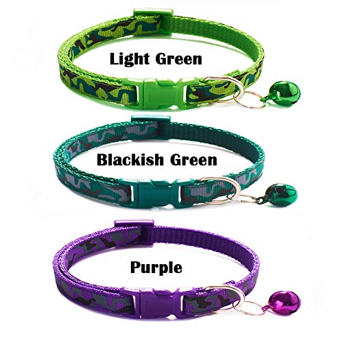 Love Dream Puppy ID Collars for Litter-12pcs Soft Nylon Whelping Collar Set - color: Camo, size: Medium(9.8 Inch -15.7 Inch )