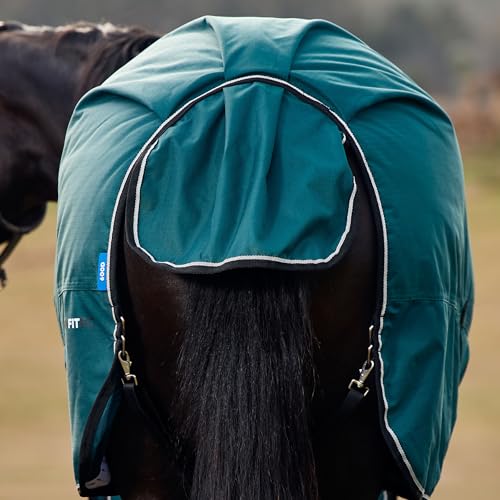 WeatherBeeta ComFiTec Classic Turnout 220g, Forest Green/Black, 66" - size: 66"