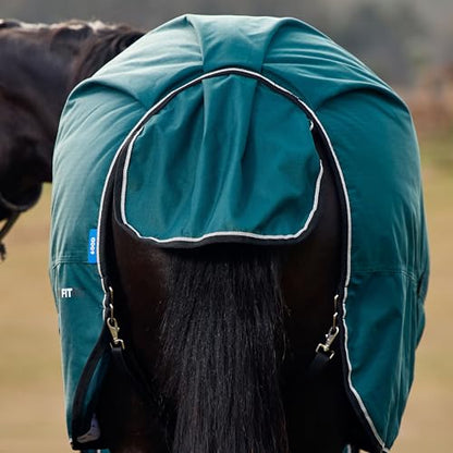 WeatherBeeta ComFiTec Classic Turnout 220g, Forest Green/Black, 66" - size: 66"