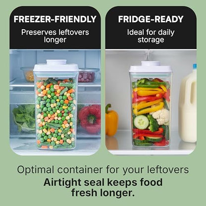 Bop Top Airtight Food Storage Containers | Pop-Top Lid | 8 Cups / 67 Oz - color: Single: 67 oz