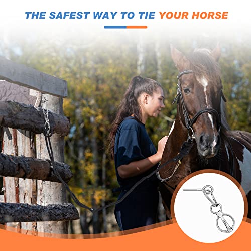 Nuenen Horse Tie Ring, Upgraded Horse Tack and Supplies - color: Silver