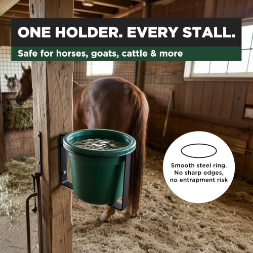 Scenic Road Wall Mount 5 Gallon Bucket & Pail Holder (Model SR300)