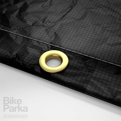 BikeParka XL Waterproof Bicycle Cover - INK Black - color: Ink Black