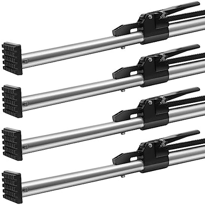 VEVOR Cargo Bar, Cargo Bar Adjustable from 89" to 104", Heavy-Duty Steel Cargo Stabilizer Bar with 309 lbs Capacity, Truck Bed Load Bar for Truck Bed, Trailer, Semi Trailer (4 pcs) - size: 89"-104", style: 4 PACKS