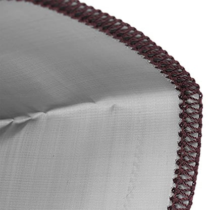 Pour Over Coffee Filter 4-6 Cup Reusable Coffee Strainer Bag Foldable | Stainless Steel Cone Coffee Strainer Bag for Coffee Machine Milk Tea Residue