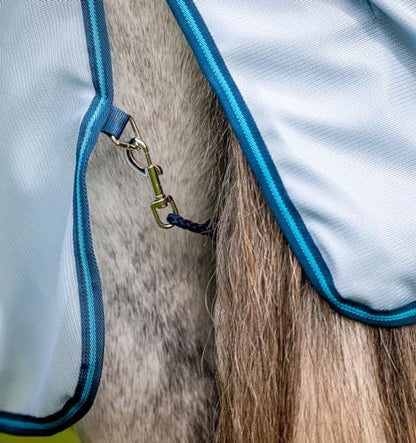 Horseware® Amigo® Bug Rug Fly Sheet 0g - Azure Blue/Navy & Electric Blue, 66 inches - color: Azure Blue/Navy & Electric Blue, size: 66 inches