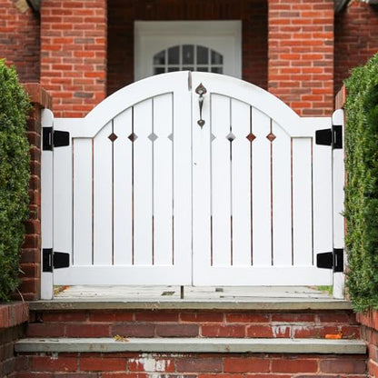 TDCHINGES Large Gate Door Hinges 3.5 Inch Heavy Duty 2 Pack Thick 3mm Shed - size: 2Pack-3.5inch