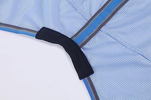 LEAFOREST Horse Mesh Fly Sheets - Lightweight Breathable Standard Neck - size: 75IN