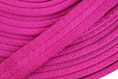 Premium Horse Training Super Soft Grip Swivel Lunge Line with Rubber Stopper with 6 Month Warranty and Replaceable Snap - color: Red, size: 34'