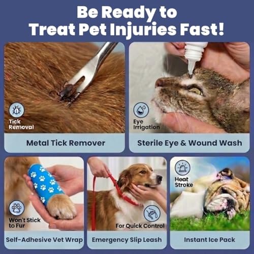 Rubyloo Dog First Aid Kit,1 Essential & 2 Travel Packs Bundle