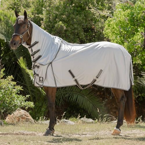 Equinavia Aktiv Athletic Detachable Horse Fly Sheet with Neck, Horse & Pony - size: 75 in