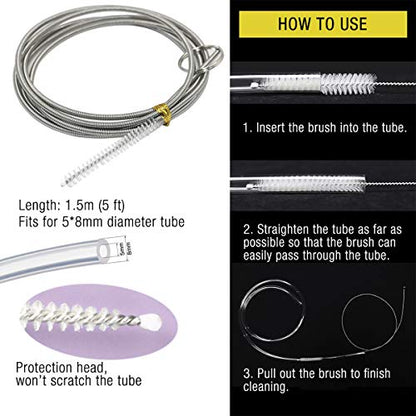 Milking Machine Accessory Double Head Teat Cup, Standard Size (φ20mm, for Goat) and Cleaning Brush