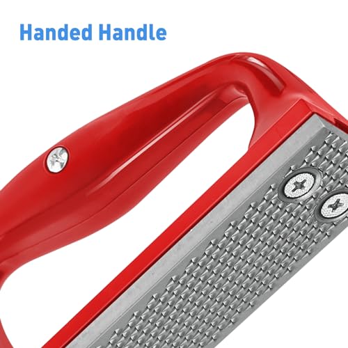 Harhana Goat Hoof Rasp File, Farrier Rasp for Small Hooves, Goat and Small Animals - color: Red