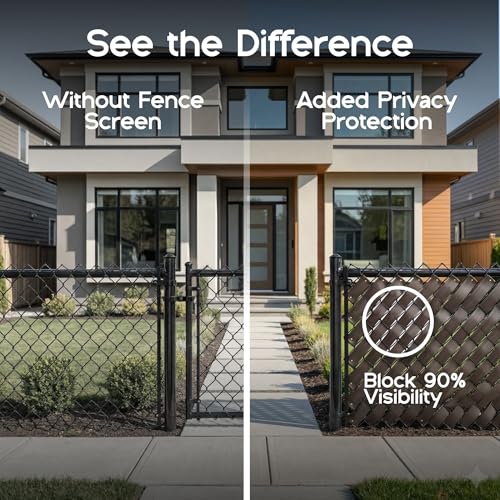 Chain Link Fence Privacy Tape (Gray) - color: Gray