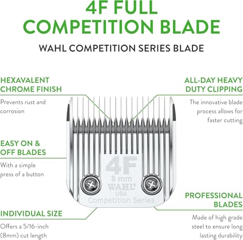 Wahl Professional Animal Competition Blade, 2375-100, 4F - size: 4F