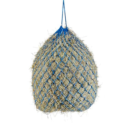 Shires Equestrian Haylage Net - color: Blue, size: 40"