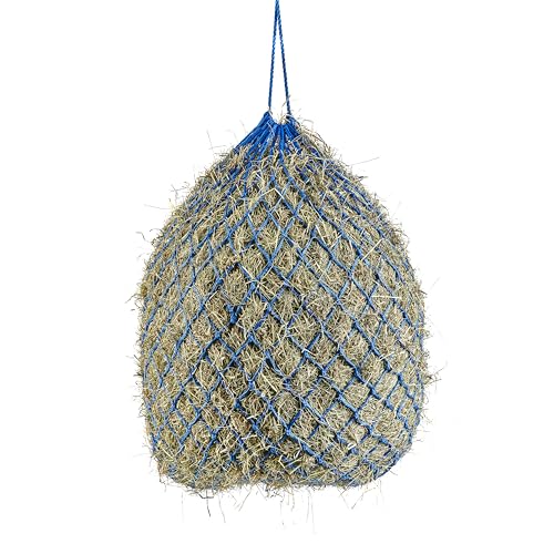 Shires Equestrian Haylage Net - color: Blue, size: 40" | Single