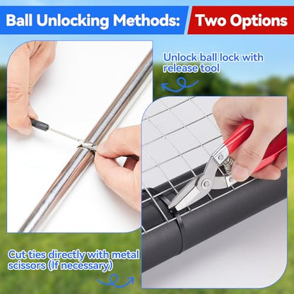 Stainless Steel Cable Tie Gun Metal Zip Cutter Heavy Duty Outdoor, 250PCS 304 Metal Zip Ties Adjustable Fastening Cutting Tie Tool Sets for Vehicles Exhaust Wrap Wire Fence Chicken Coop - color: Blue