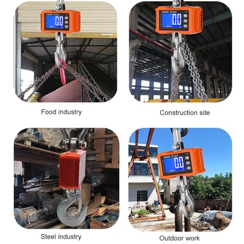 Digital Crane Scale, Heavy Duty Hanging Scale
