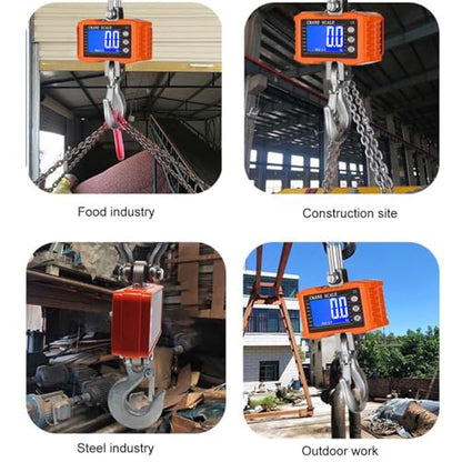 Digital Crane Scale, Heavy Duty Hanging Scale
