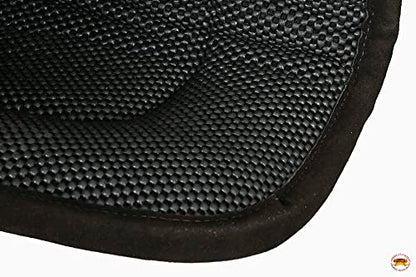 HILASON Horse Bareback Saddle Pad Brown 24 X 36 in