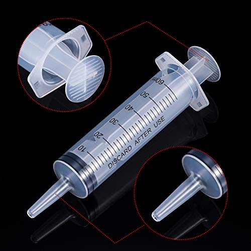 Frienda 4 Packs Syringes Without Needles,60 Ml - size: 60 ml