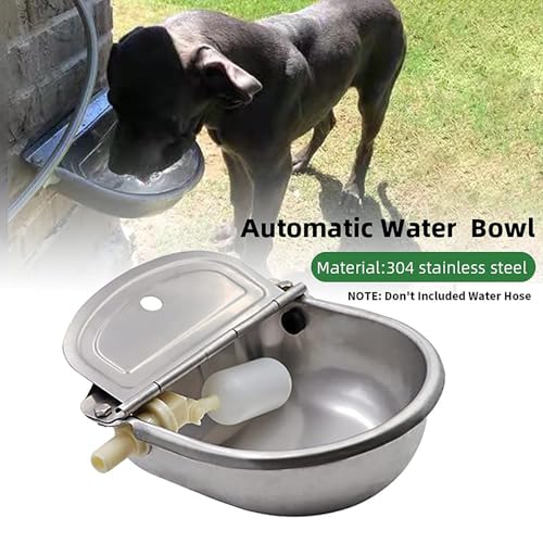 Automatic Livestock Waterer,304 Stainless Steel, for Cattle Dogs Horses
