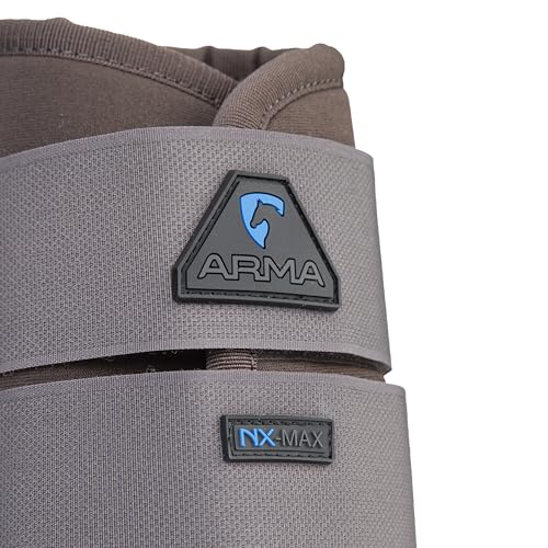 Shires ARMA NX-MAX Brushing Boots - color: Brown, size: Cob